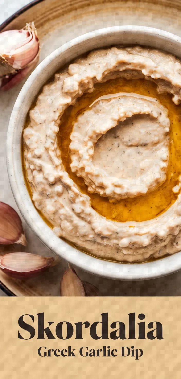 Skordalia The Greek Garlic Dip Recipe