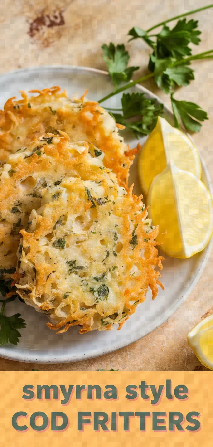Smyrna Style Cod Fritters Recipe