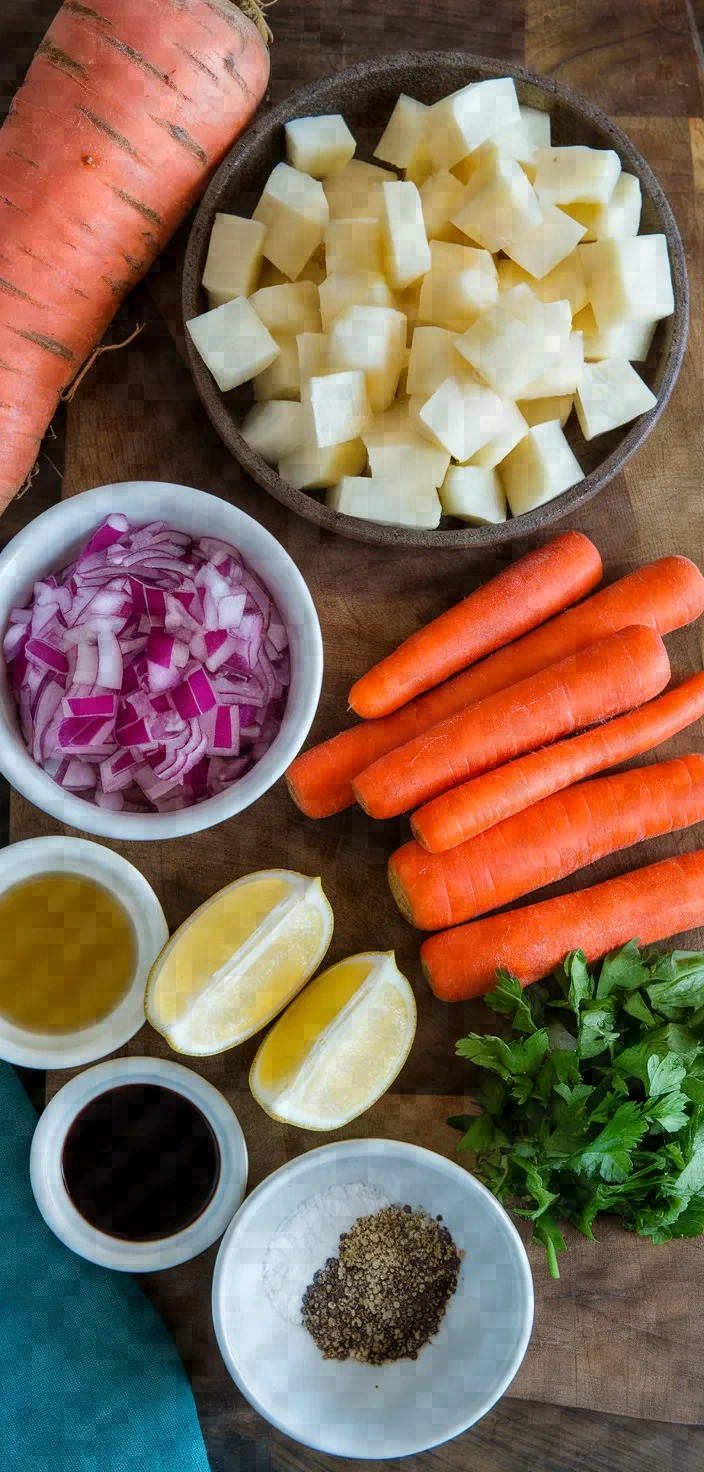 Ingredients photo for Taro Root Salad From Ikaria Recipe