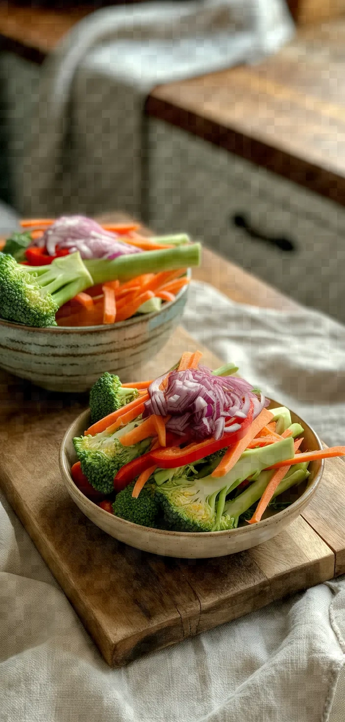 Ingredients photo for Broccoli Stalk Slaw Recipe