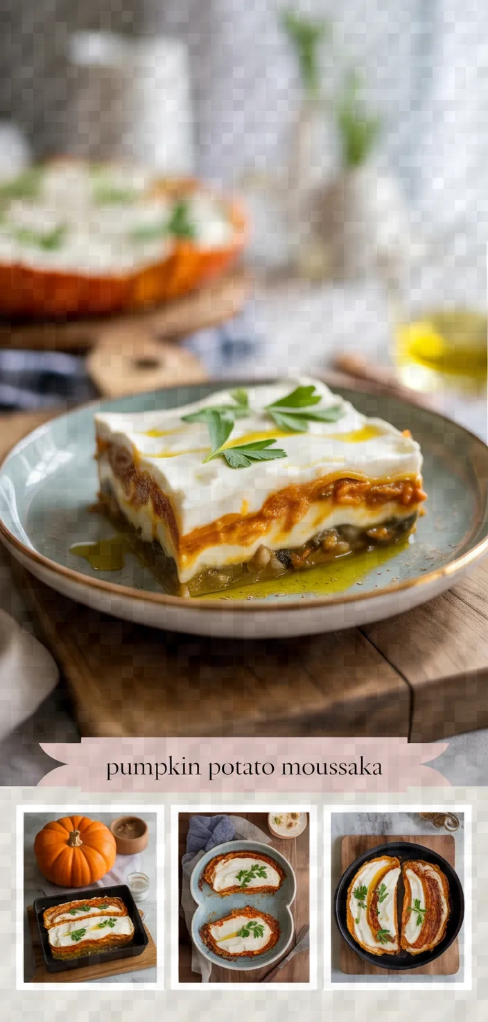 A photo of Pumpkin Sweet Potato Moussaka Recipe