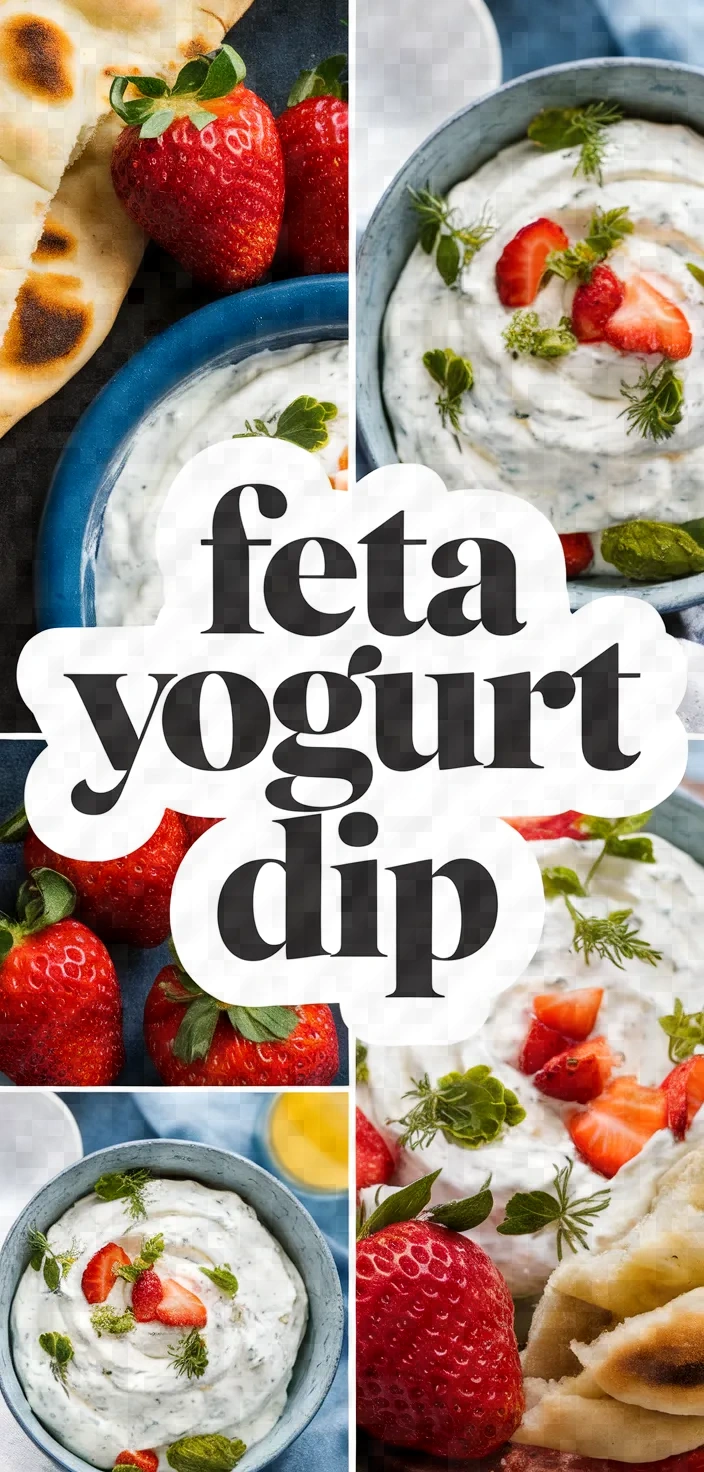 A photo of Whipped Feta Yogurt Dip Recipe