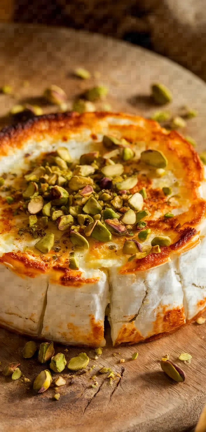 Photo of Feta Saganaki With Pistachios Recipe