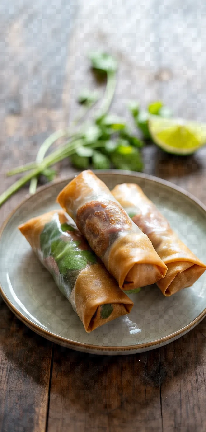 Photo of Leftover Lamb Spring Rolls Recipe