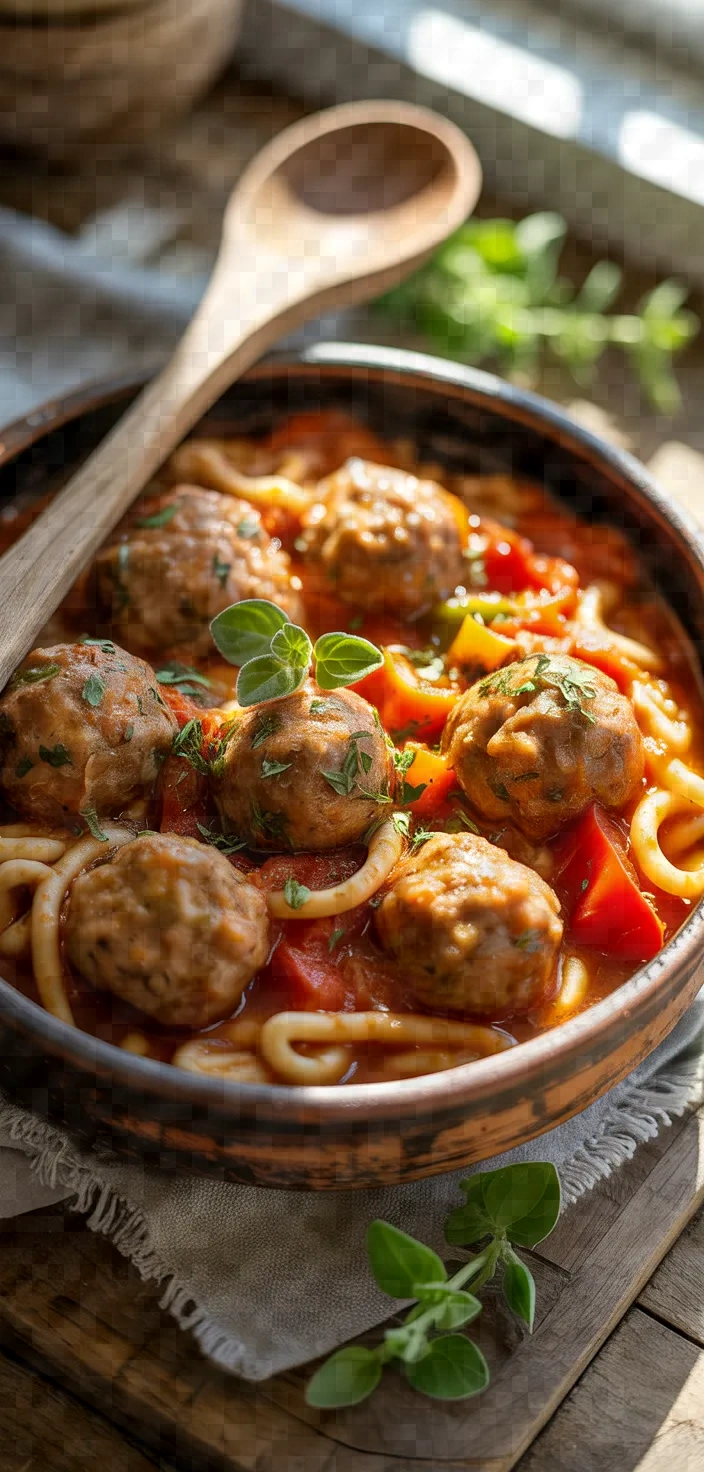 Photo of Meatballs Spetzofai Recipe