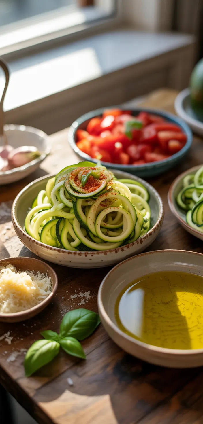 Ingredients photo for Best Zucchini Noodles We’ve Made Recipe