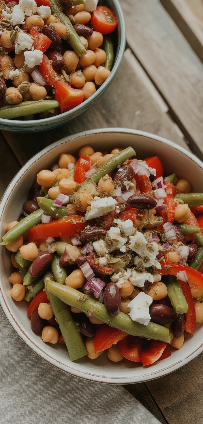 Ingredients photo for Mediterranean Bean Salad Recipe