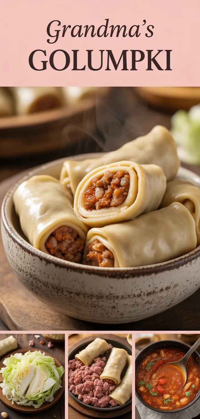 A photo of Grandma's Golumpki Recipe