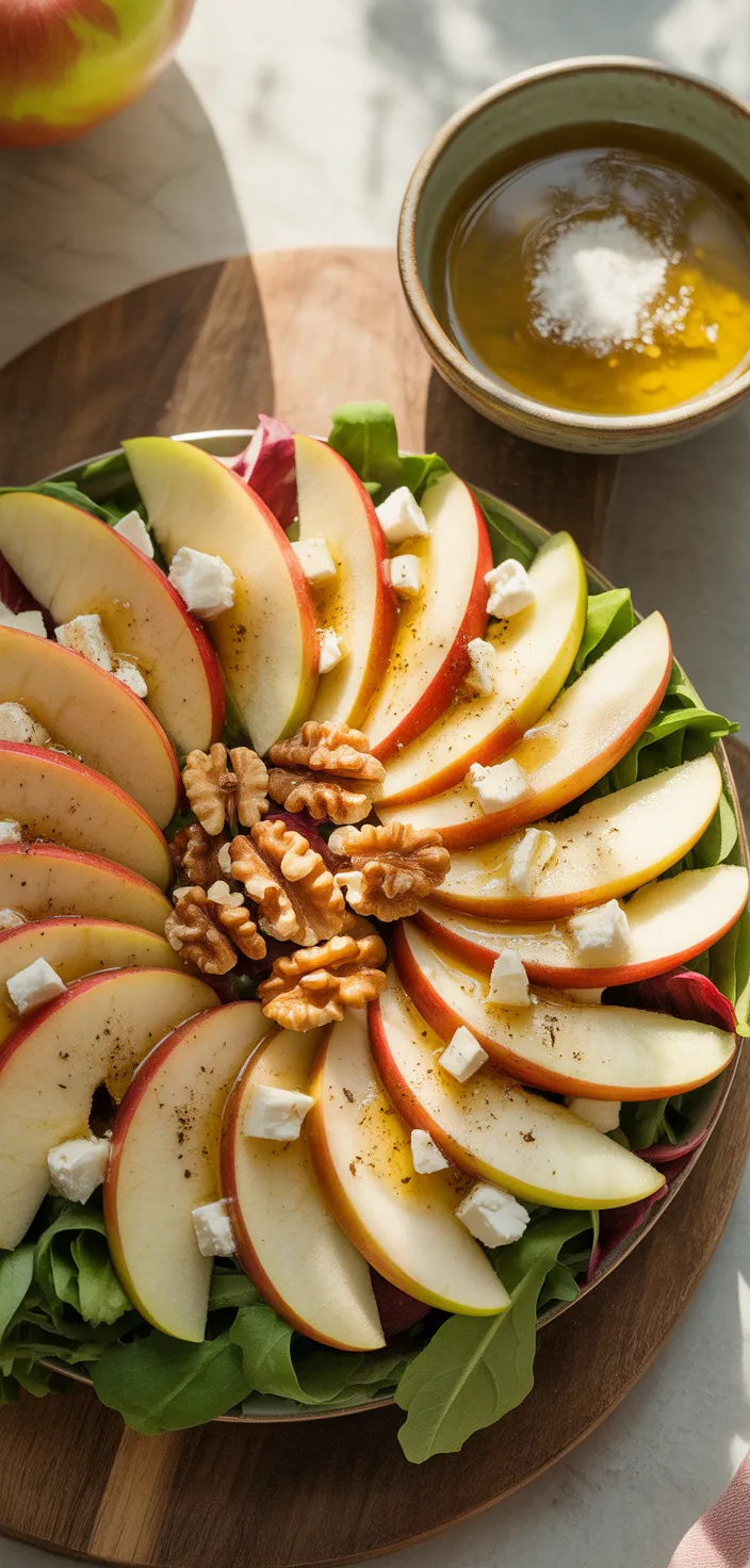 Ingredients photo for Honeycrisp Apple And Feta Salad Recipe