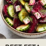 Beet Salad With Feta, Cucumbers & Dill – Fresh, Tangy & Beautifully Balanced! Recipe