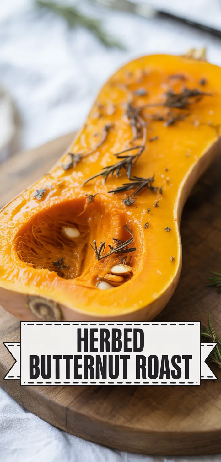 A photo of Roasted Butternut Squash {with Garlic And Herbs} Recipe