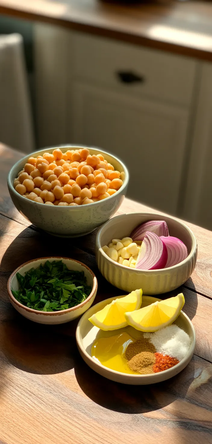 Ingredients photo for Jessica's Marinated Chickpeas Recipe
