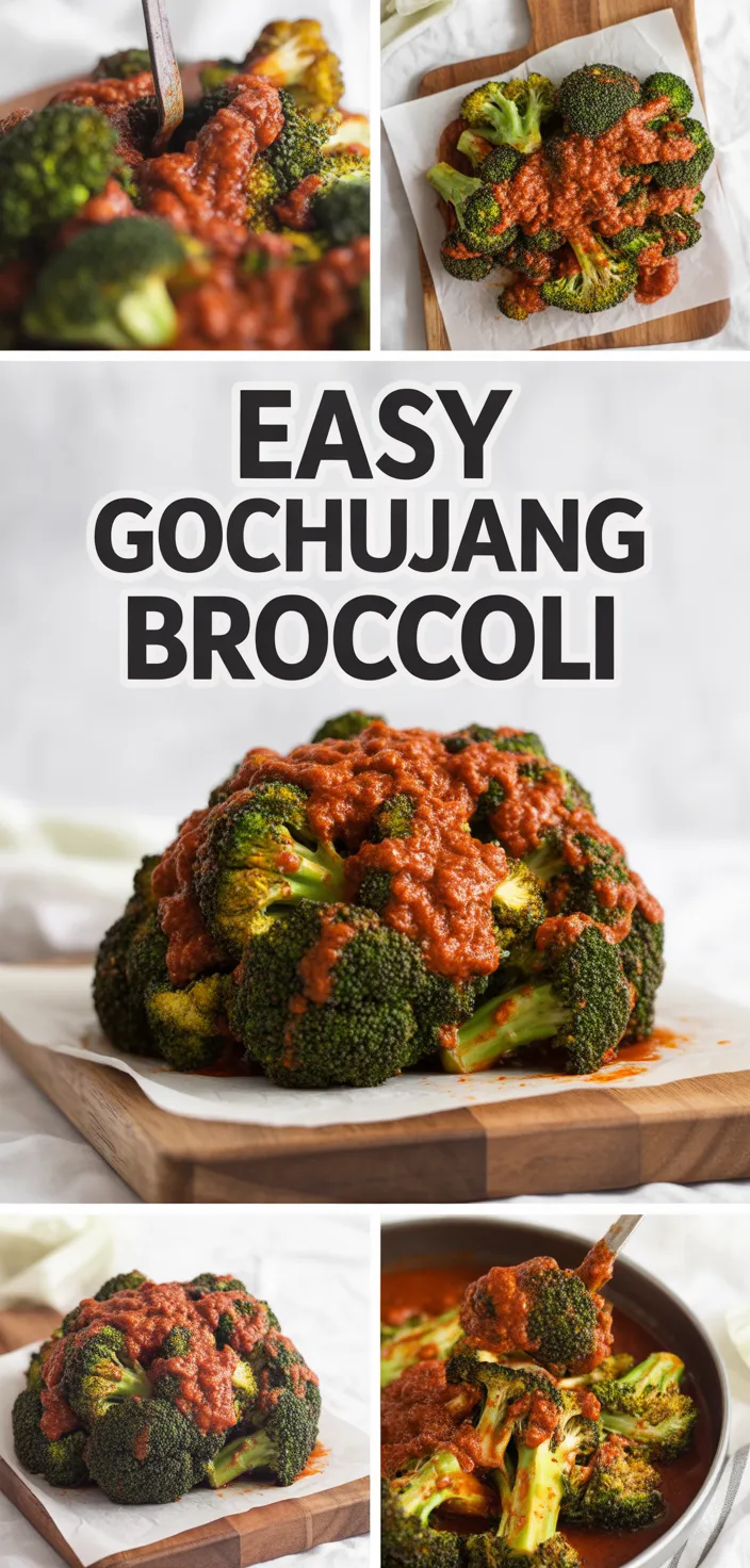 A photo of Easy Gochujang Broccoli Recipe