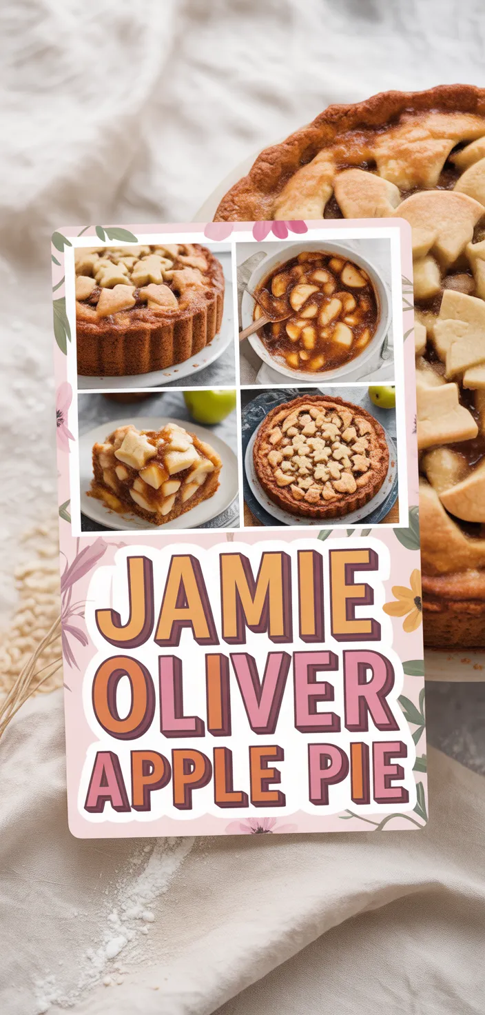 A photo of Jamie Oliver Apple Pie Cake Recipe