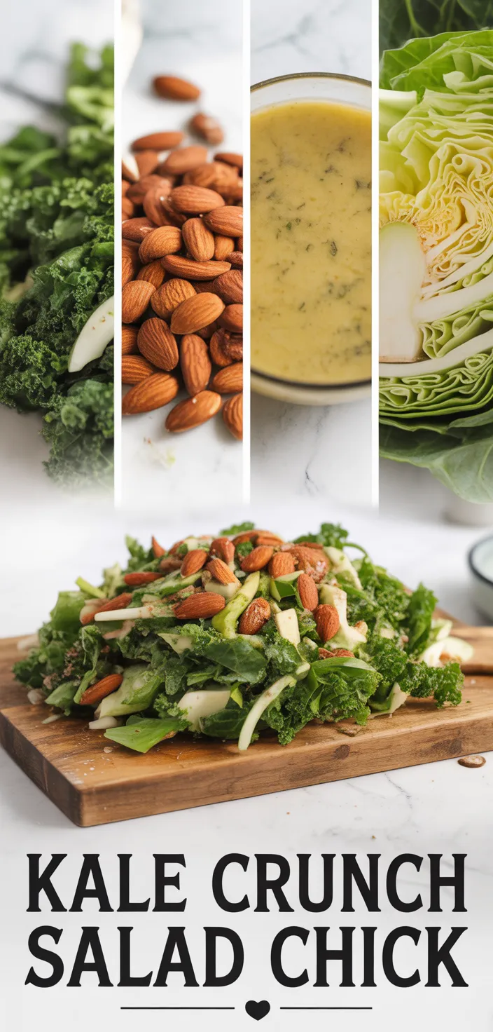A photo of Kale Crunch Salad Chick Recipe