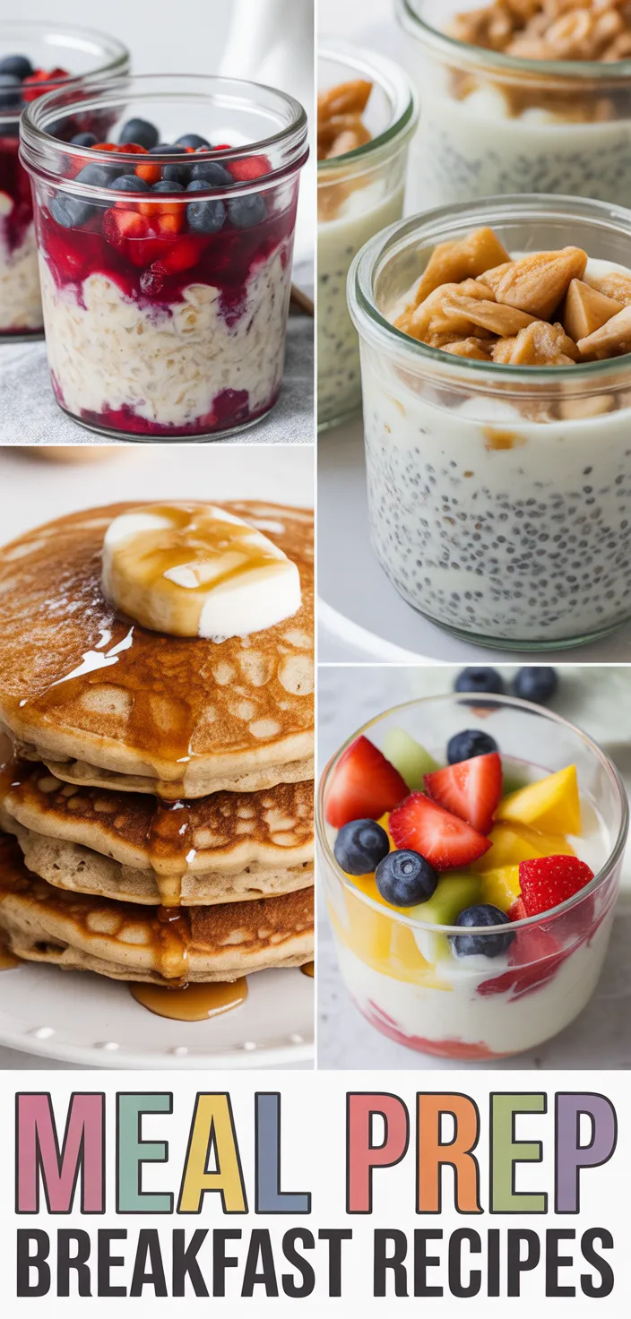A photo of Meal Prep Breakfast Recipes