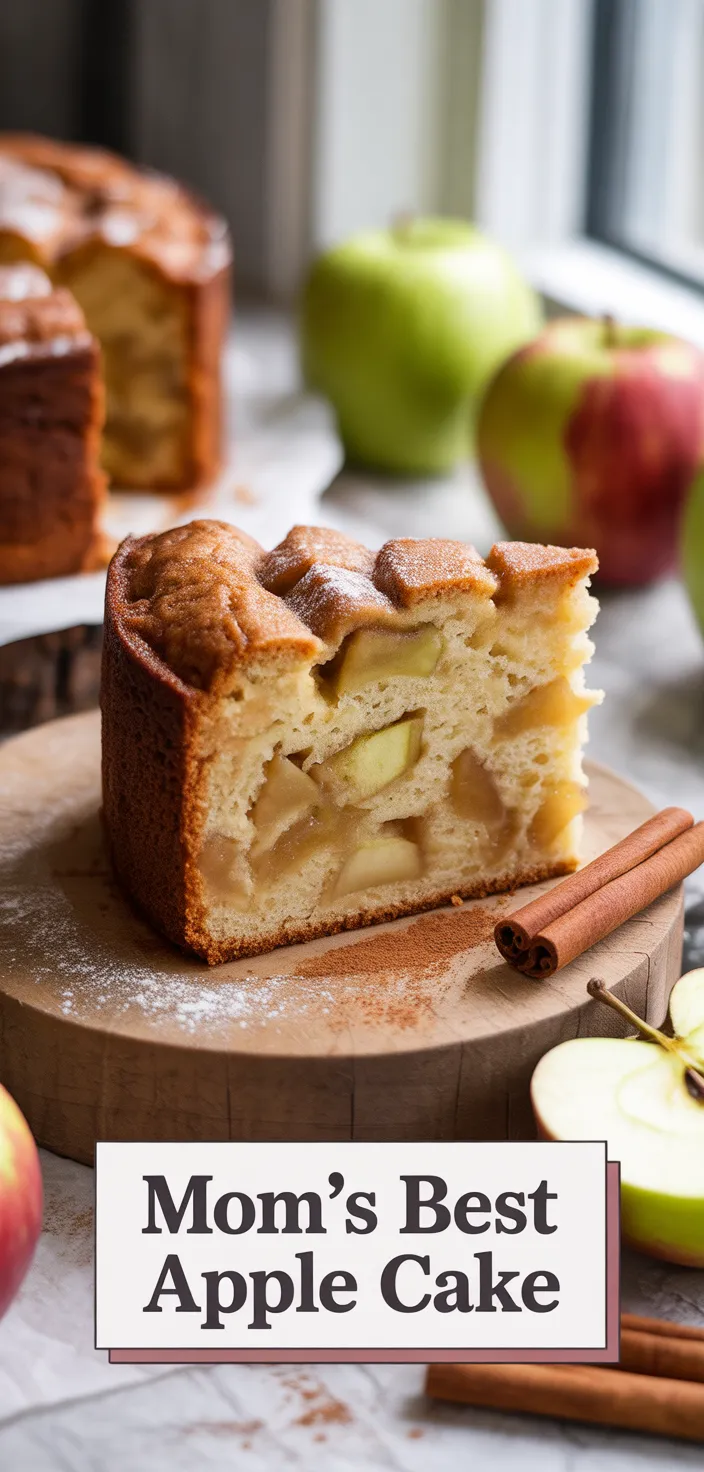 A photo of Mom's Best Apple Cake Recipe