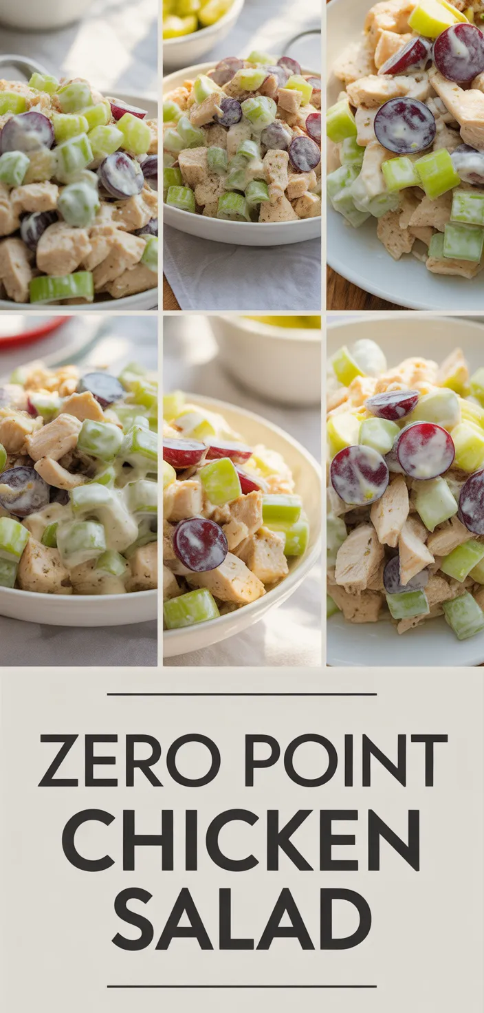 A photo of Zero Point Chicken Salad Recipe