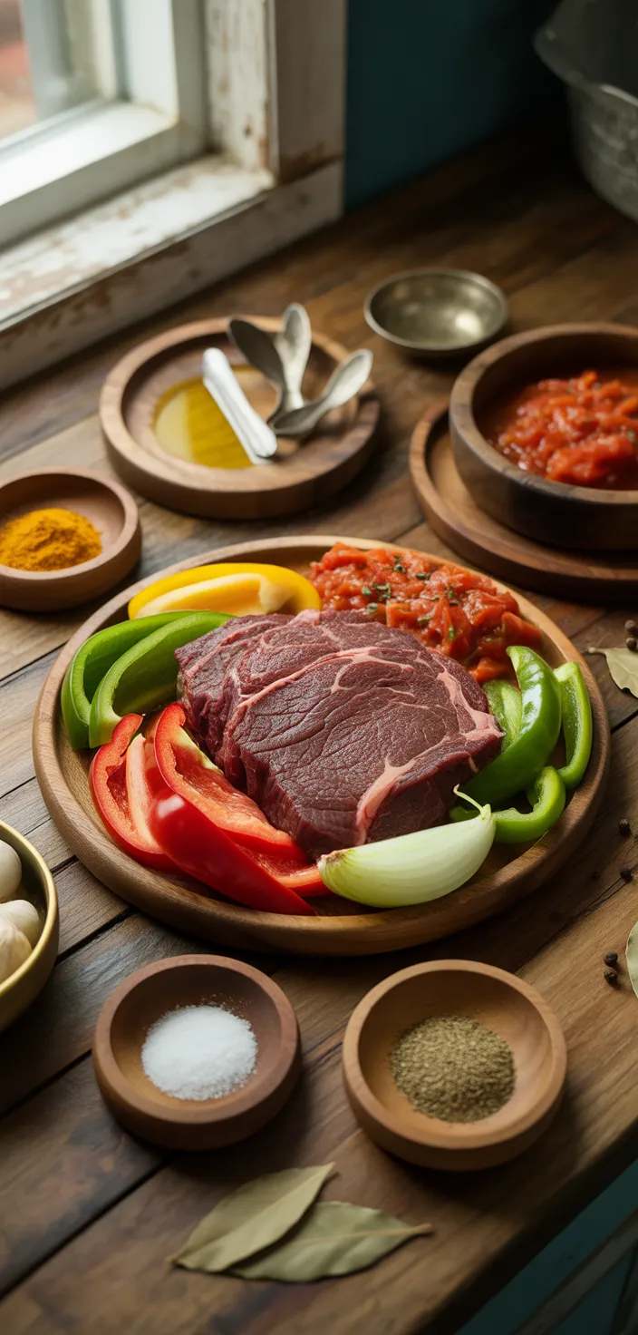 Ingredients photo for Ropa Vieja Recipe
