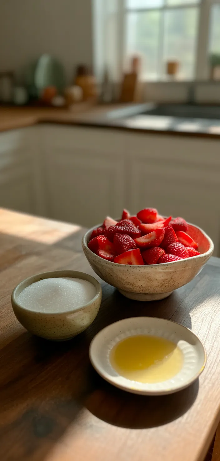 Ingredients photo for Strawberry Lemonade Recipe