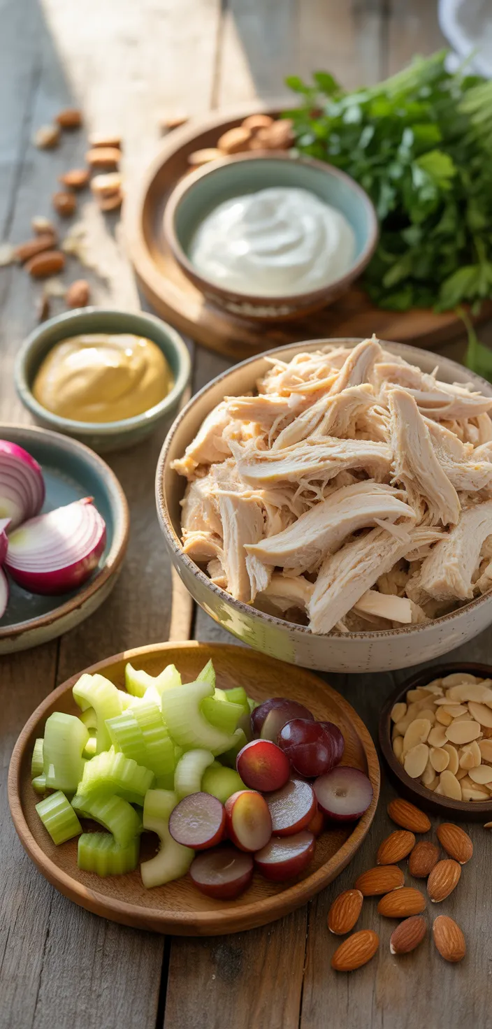 Ingredients photo for The Best Chicken Salad Recipe