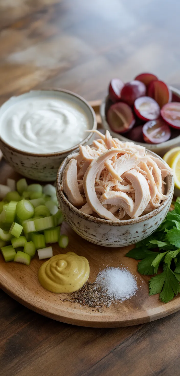 Ingredients photo for Zero Point Chicken Salad Recipe