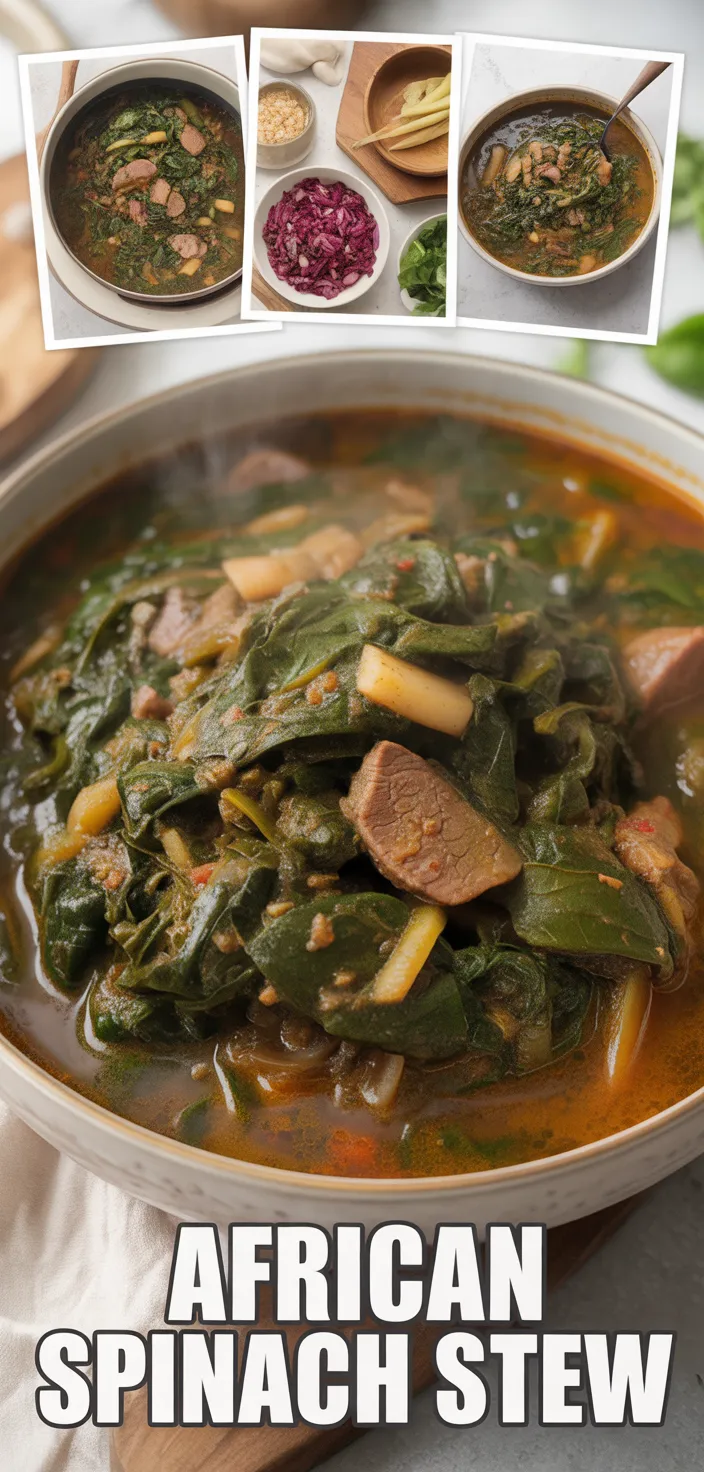 A photo of African Spinach Stew Recipe
