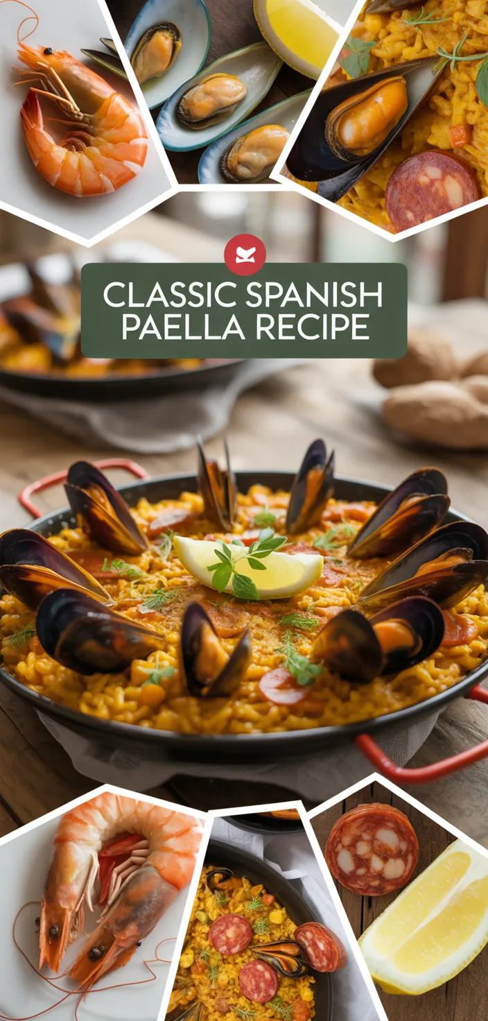 A photo of Classic Spanish Paella Recipe
