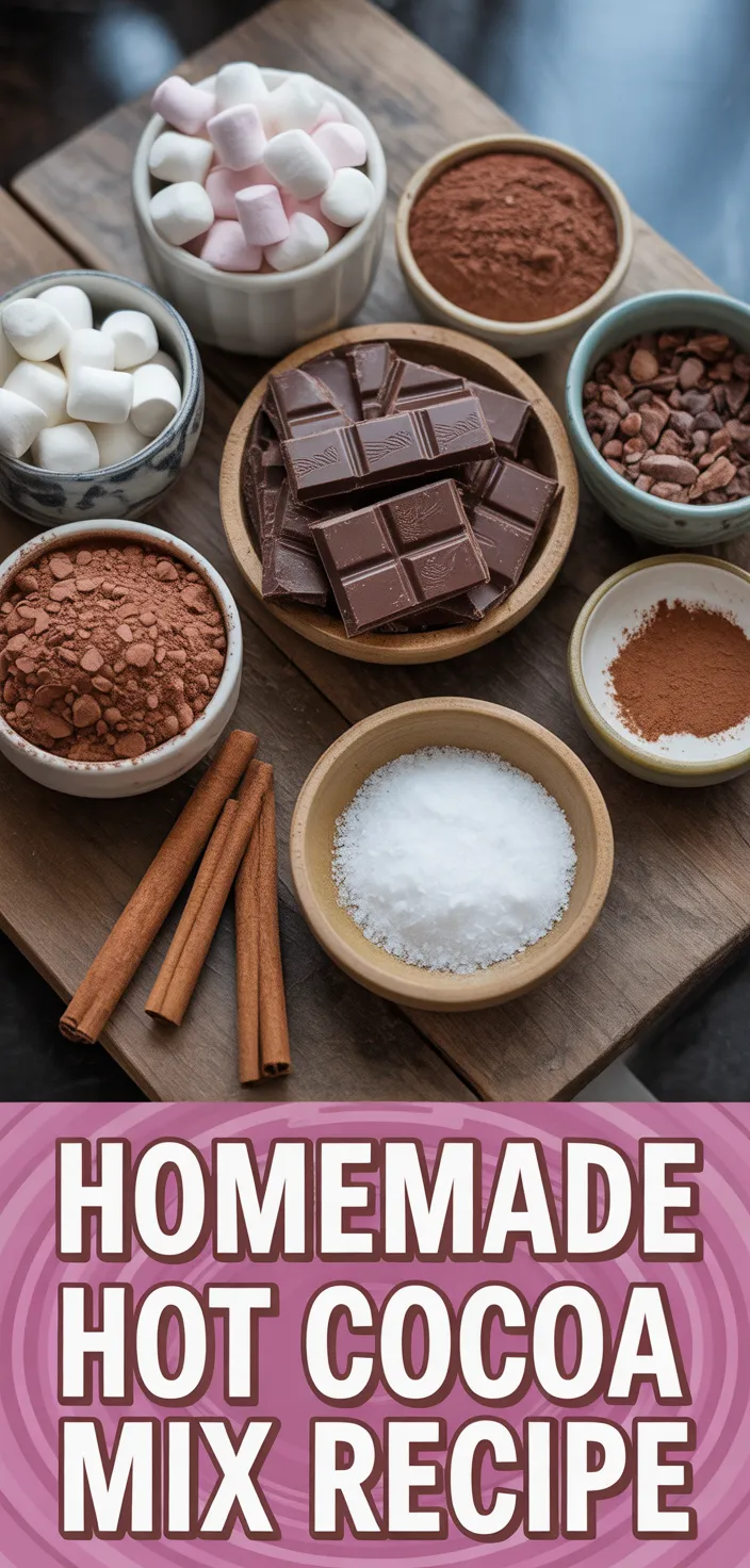 A photo of Homemade Hot Cocoa Mix Recipe