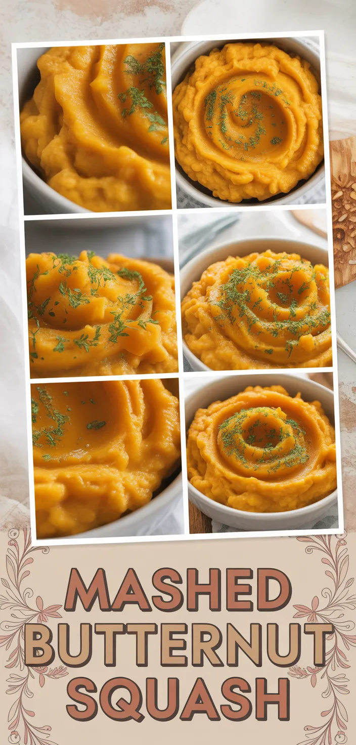 A photo of Mashed Butternut Squash Recipe