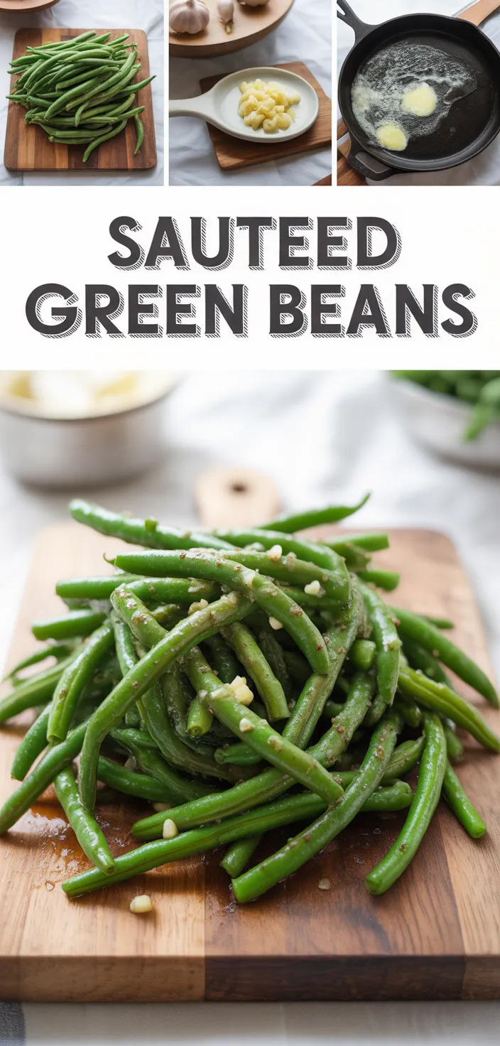 A photo of Sauteed Green Beans Recipe