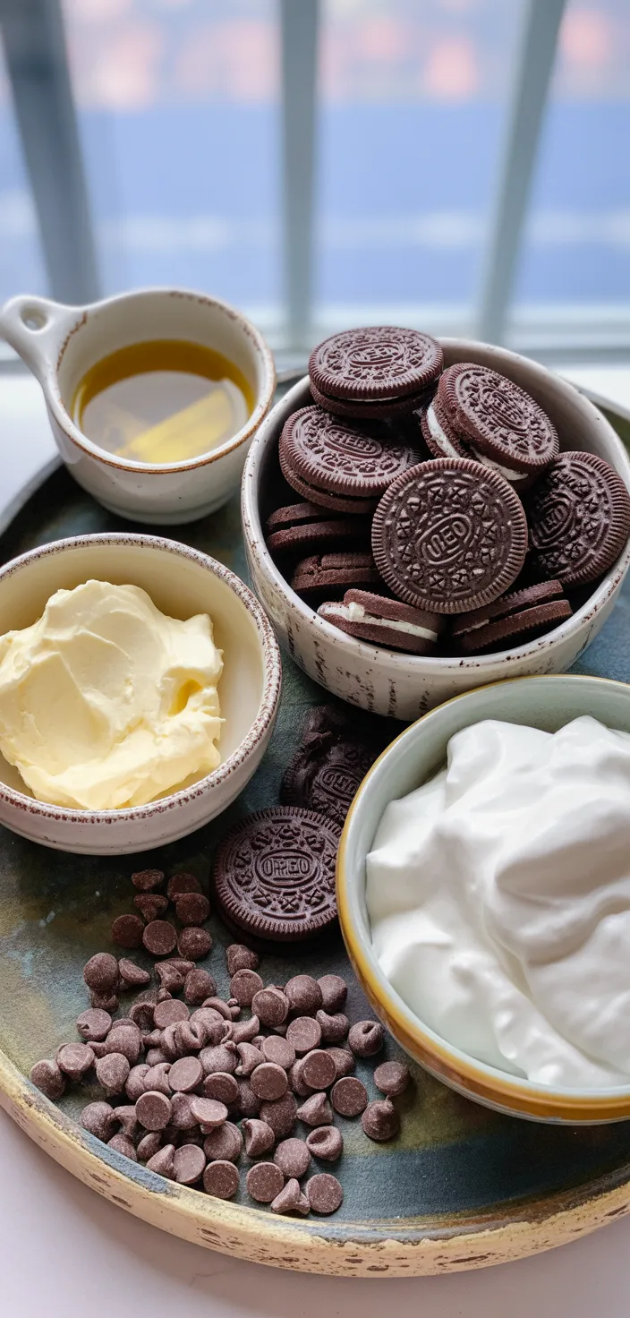 Ingredients photo for Grasshopper Pie Recipe