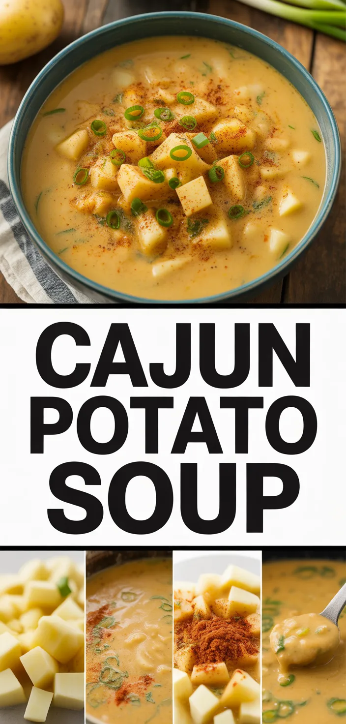 A photo of Cajun Potato Soup Recipe