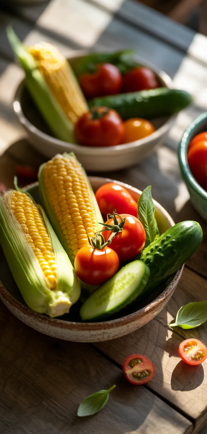 Ingredients photo for Summer Sweet Corn Gazpacho Recipe