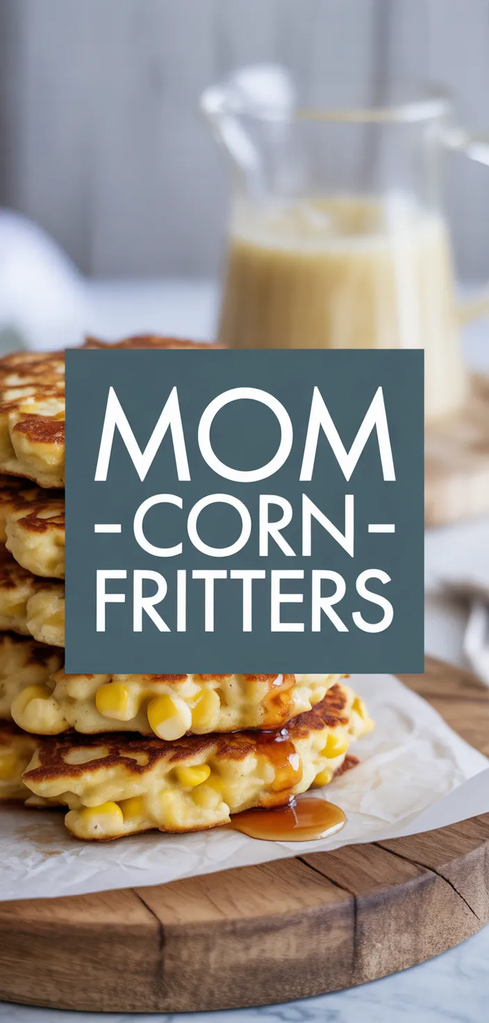A photo of Mom Corn Fritters Recipe