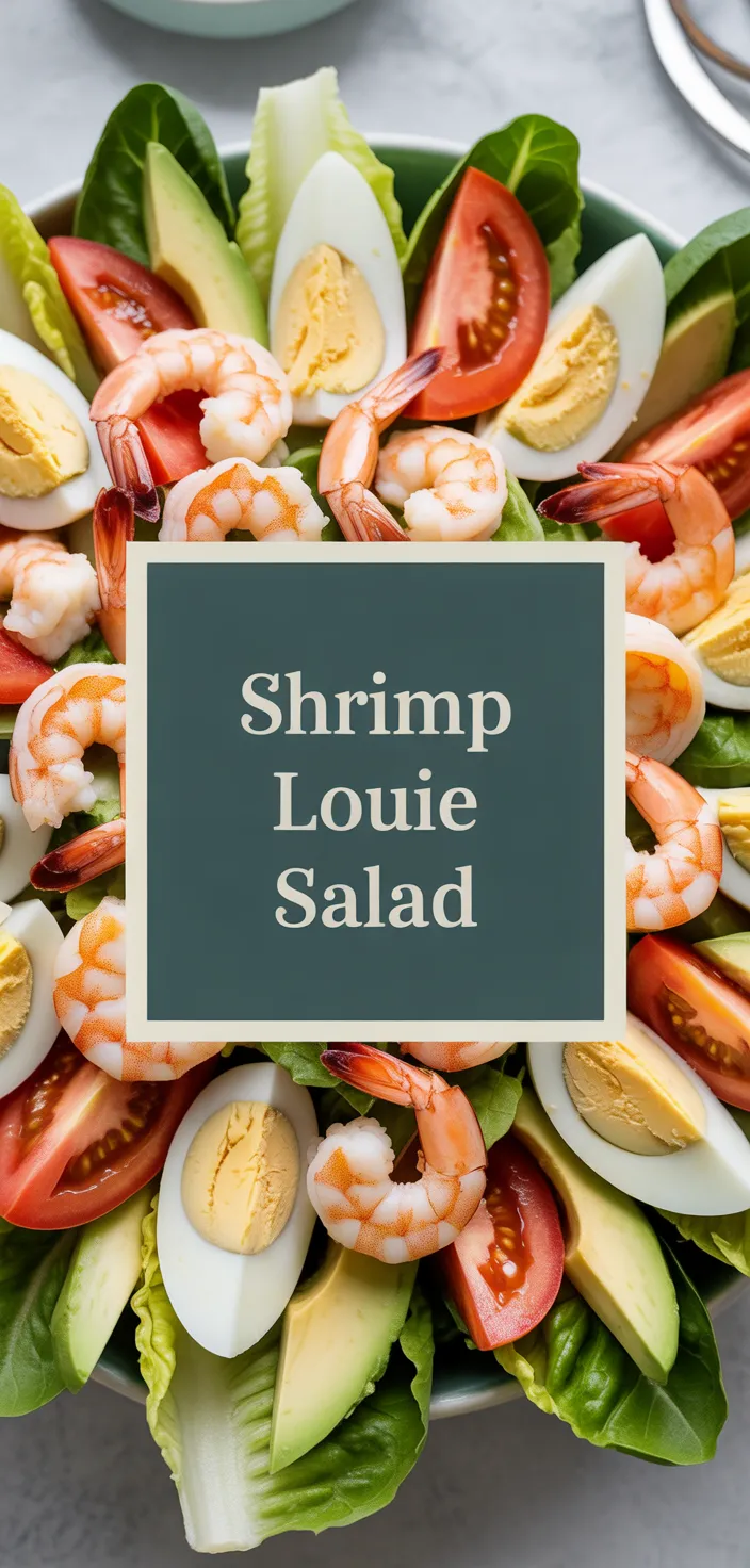 A photo of Shrimp Louie Salad Recipe