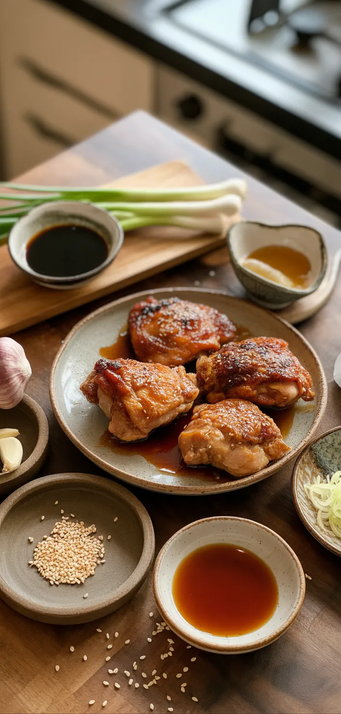 Ingredients photo for Dump And Go Crockpot Teriyaki Chicken Recipe
