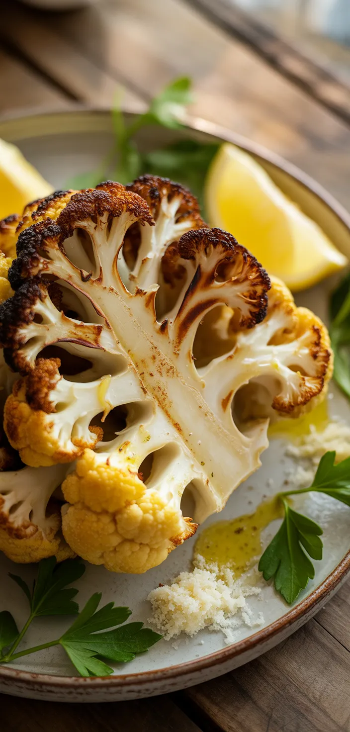 Ingredients photo for Whole Roasted Cauliflower Recipe