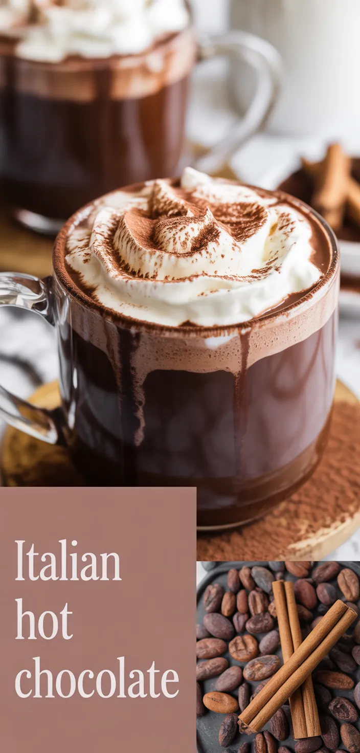 A photo of Italian Hot Chocolate Recipe