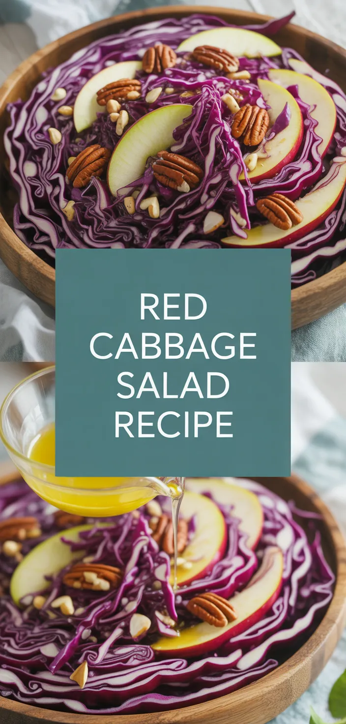 A photo of Red Cabbage Salad Recipe