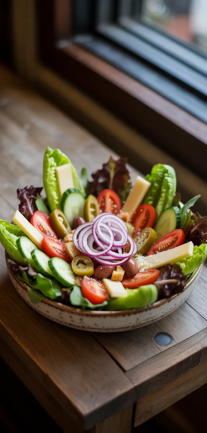 Ingredients photo for Big Classic Italian Salad Recipe