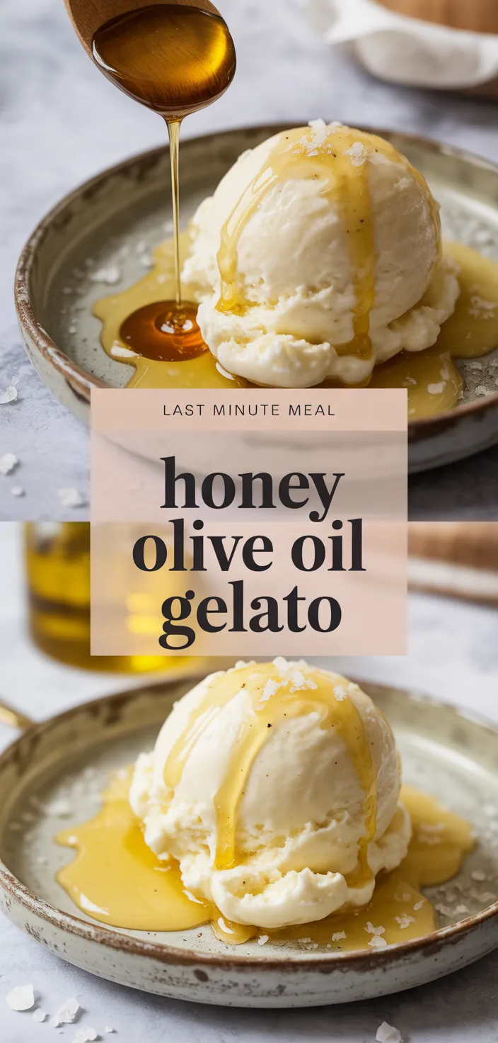A photo of Honey, Olive Oil + Sea Salt Ice Cream Recipe