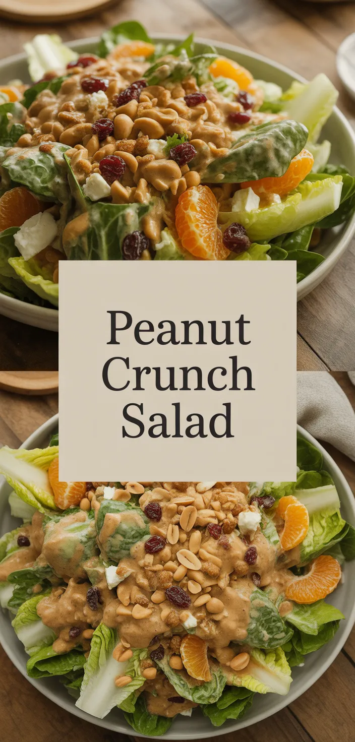 A photo of Peanut Crunch Salad Recipe