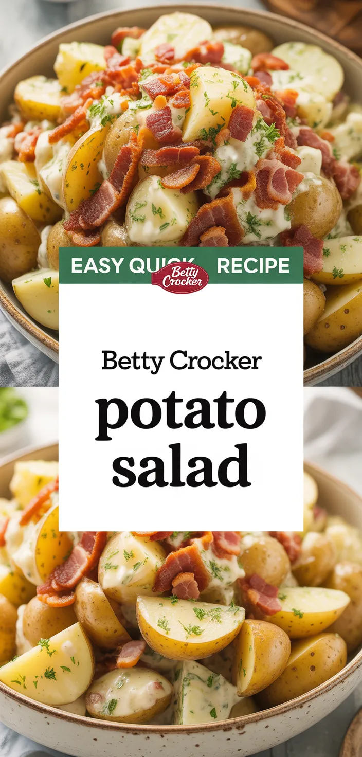 A photo of Betty Crocker German Potato Salad Recipe
