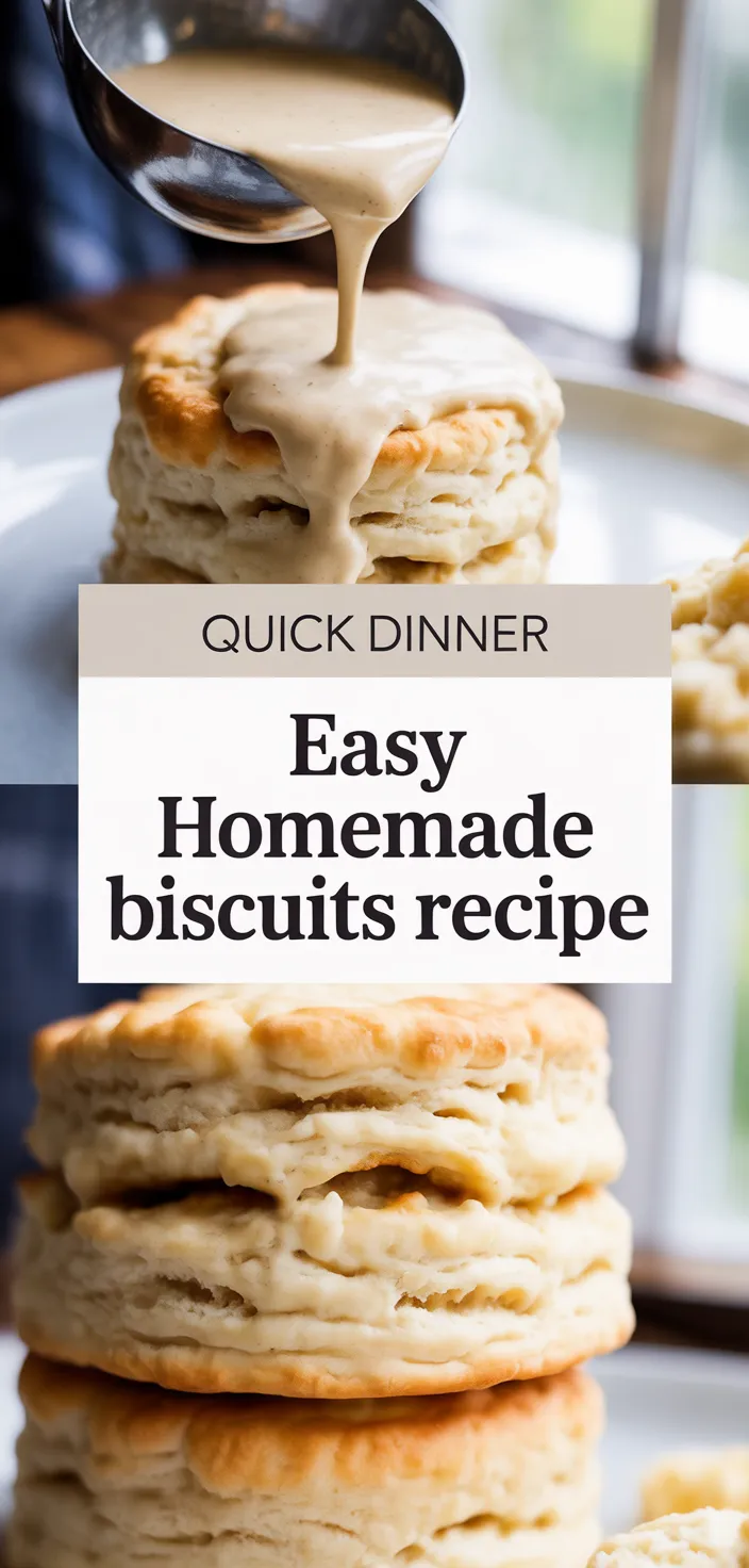 A photo of Easy Homemade Biscuits Recipe