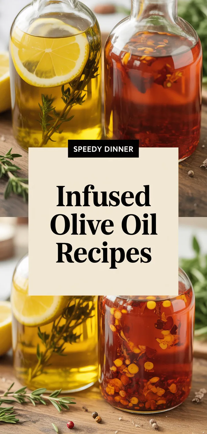 A photo of Infused Olive Oil Recipes