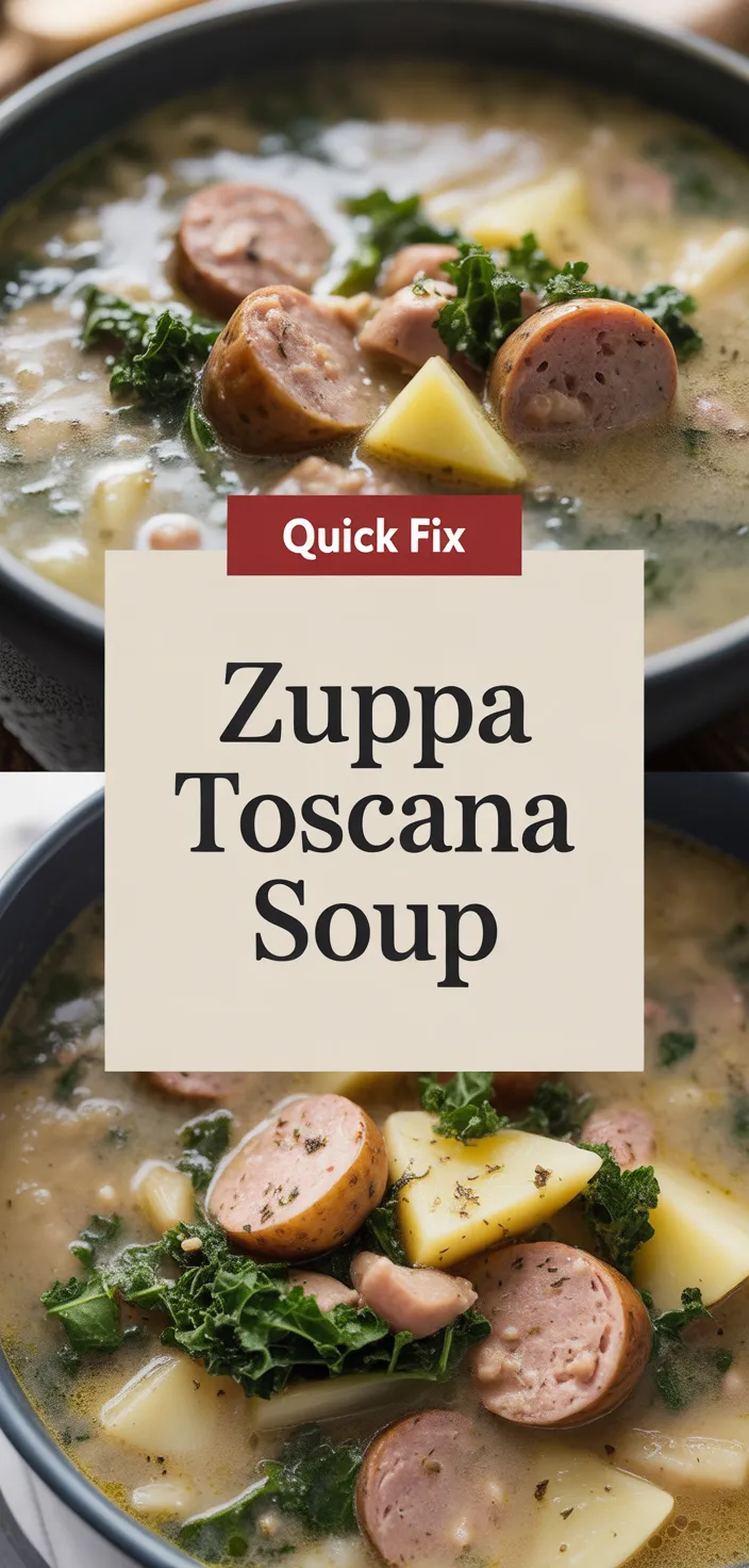 A photo of Zuppa Toscana Recipe (a La Olive Garden)