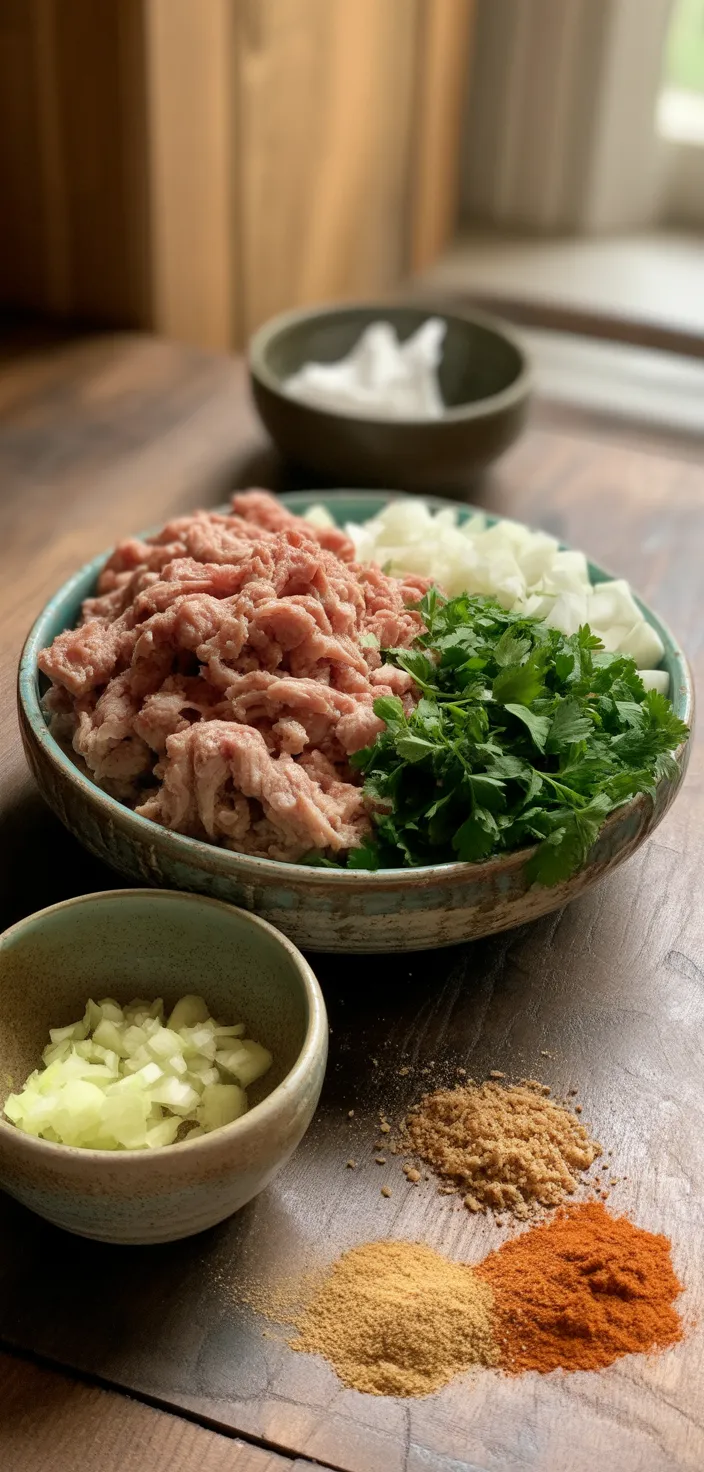 Ingredients photo for Epic Chicken Kafta Recipe