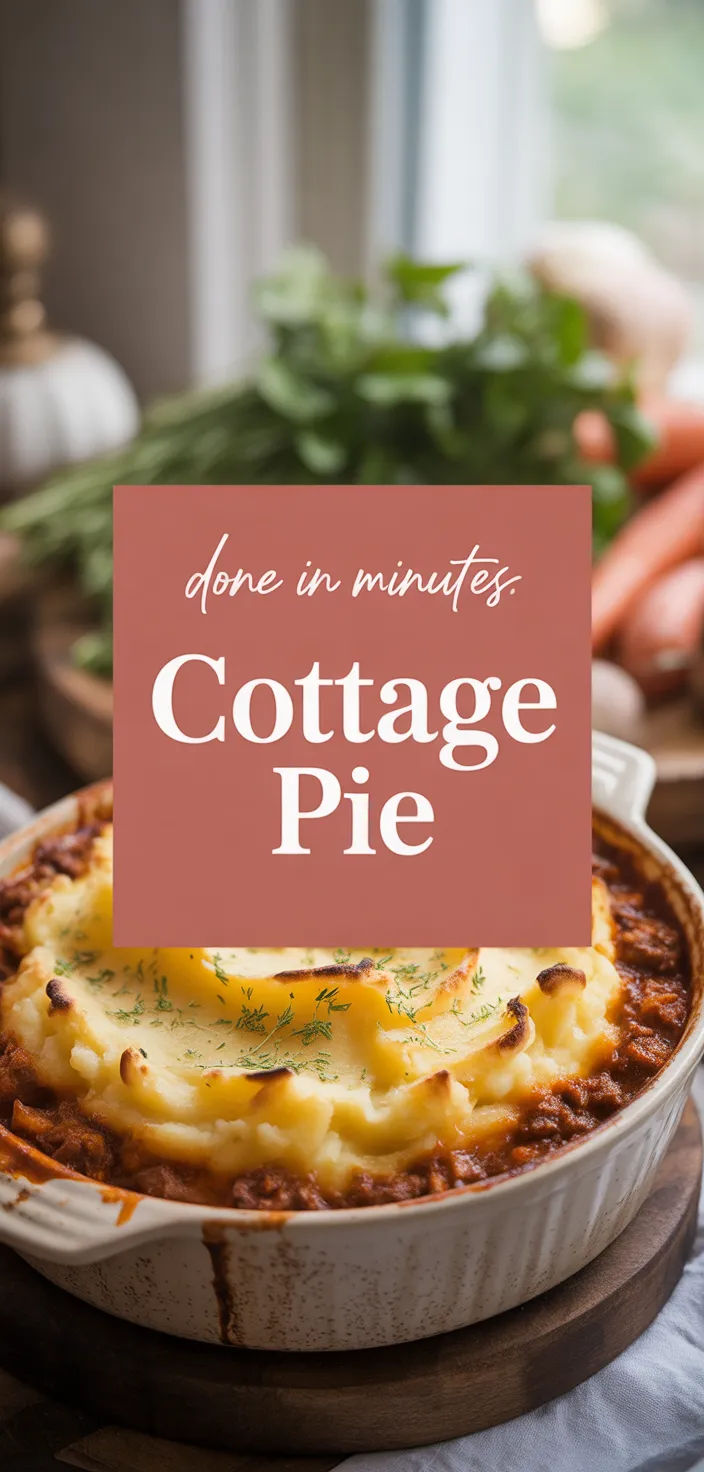 A photo of COTTAGE PIE Recipe