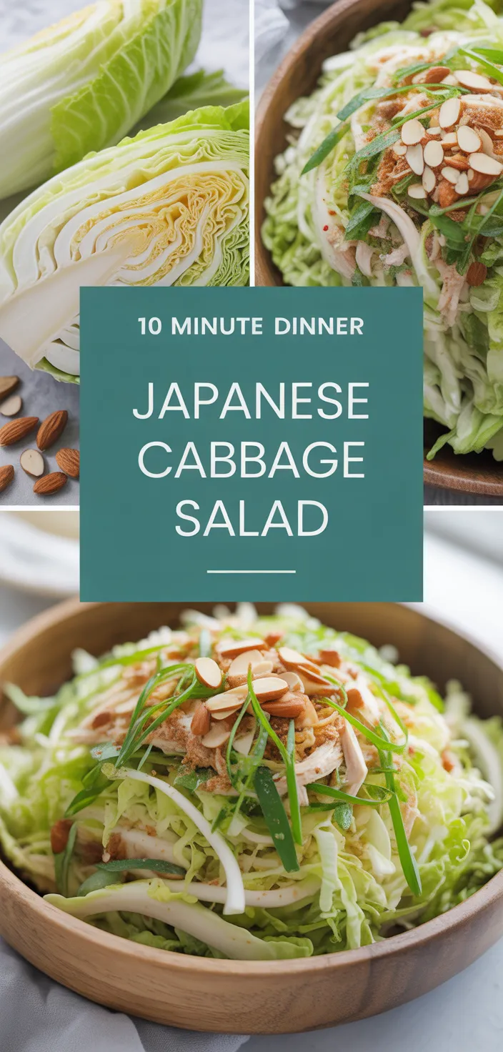 A photo of Japanese Cabbage Salad Recipe